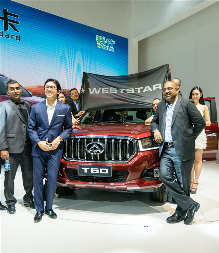 未来已在，emc易倍·体育首款皮卡产品T60亮相广州车展，“国际范儿”引无数回眸